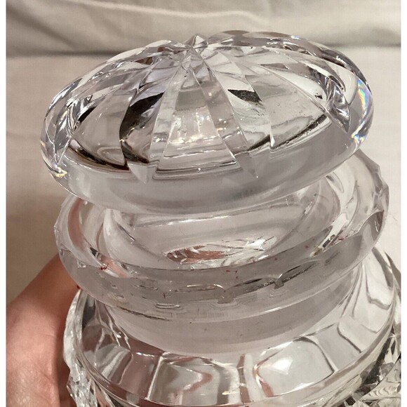 Glass Clear Jar With Glass Lid For Jam Jelly Honey Mustard Condiment Very Heavy - Picture 12 of 14